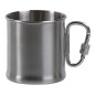 Quart inox + mousqueton