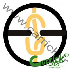 Badge scout - gabier - CARRICK France