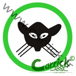 Badge scout - zoologie - CARRICK France