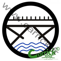 Badge scout - pionnier - CARRICK France