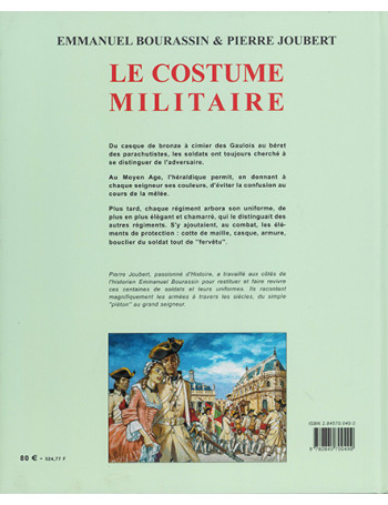 Le costume militaire - luxe