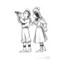Coloriage Enfants de tous les temps