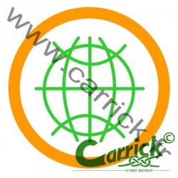Badge scout - reporter - CARRICK France