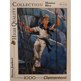 Puzzle Mousse bleu - 1000 pc