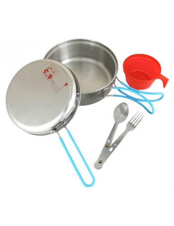 Popote inox - 5 articles - CARRICK France