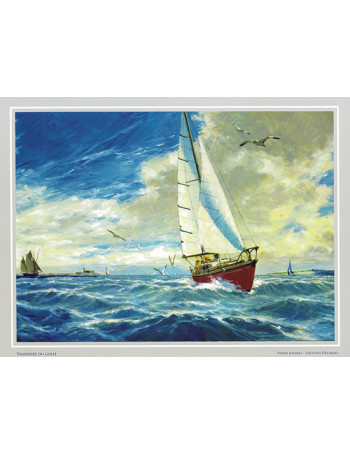 Estampe La traversée du Golfe - Univers Pierre Joubert