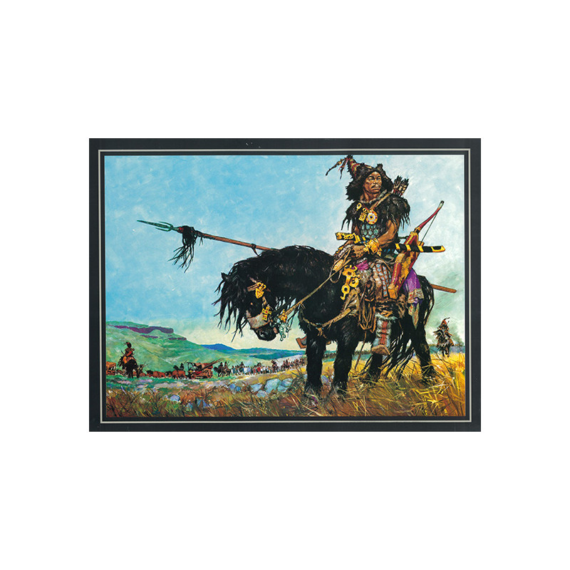 Cavalier Hun en éclaireur