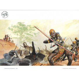 Estampe L'année des éléphants - Univers Pierre Joubert