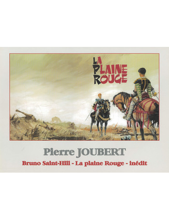 Estampe La plaine rouge - PJ - Univers Pierre Joubert