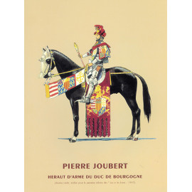 Estampe Héraut d'arme du Duc de Bourgogne - Univers Pierre Joubert