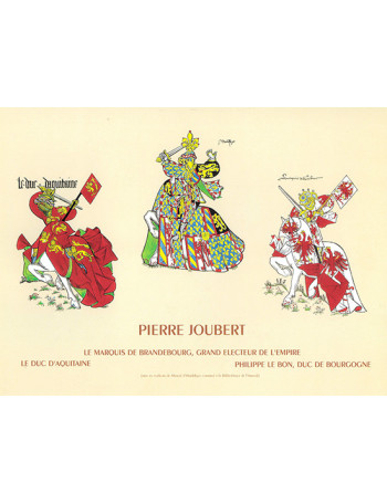 Estampe Marquis de Brandebourg et Duc - Univers Pierre Joubert