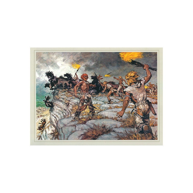 Chasse aux chevaux sauvages