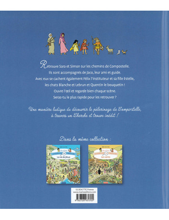 Sur les chemins de Compostelle - Cherche et trouve
