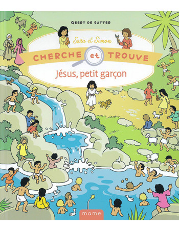 Jésus petit garçon - Cherche et trouve