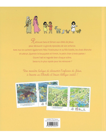 Jésus petit garçon - Cherche et trouve