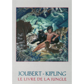 Estampe Mowgli et ses amis - Univers Pierre Joubert