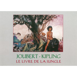Estampe Mowgli et Bagheera - Univers Pierre Joubert