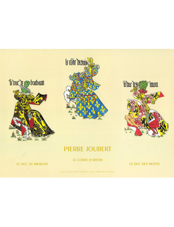 Estampe Duc de Brabant et chevaliers - Univers Pierre Joubert