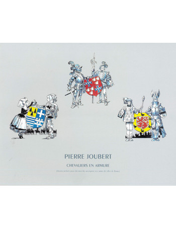 Estampe Chevalier en armure - Univers Pierre Joubert
