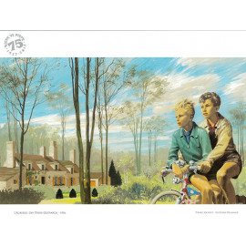 Coffret Estampes Signe de Piste - série 1 - Univers Pierre Joubert