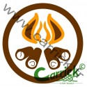 Badge scout - trappeur - CARRICK France