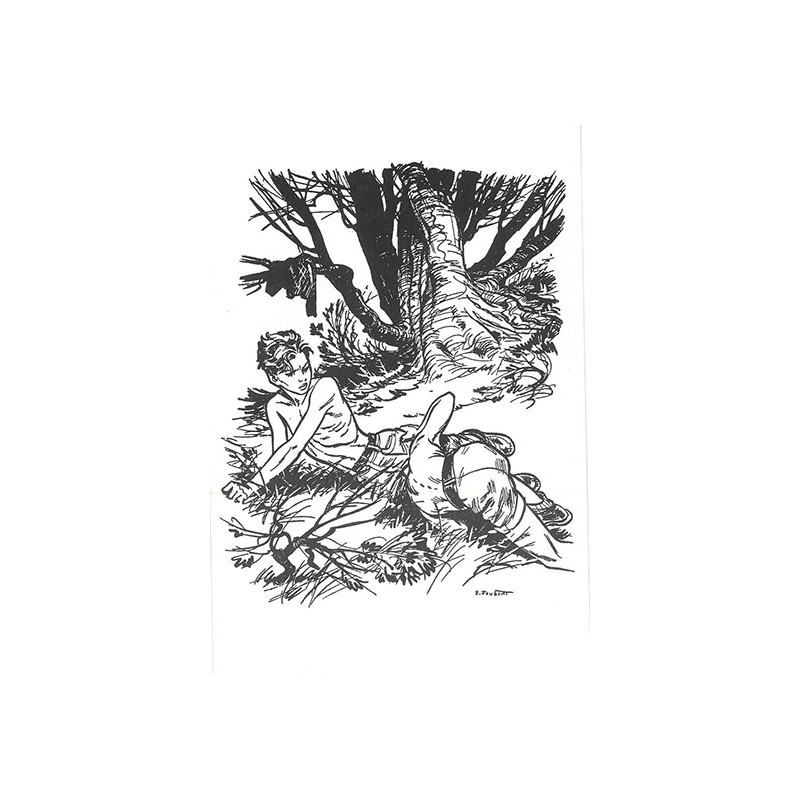 CP - Crozaguil - lutte au sol