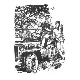 CP - Crozaguil - sur la Jeep - CARRICK France SAS