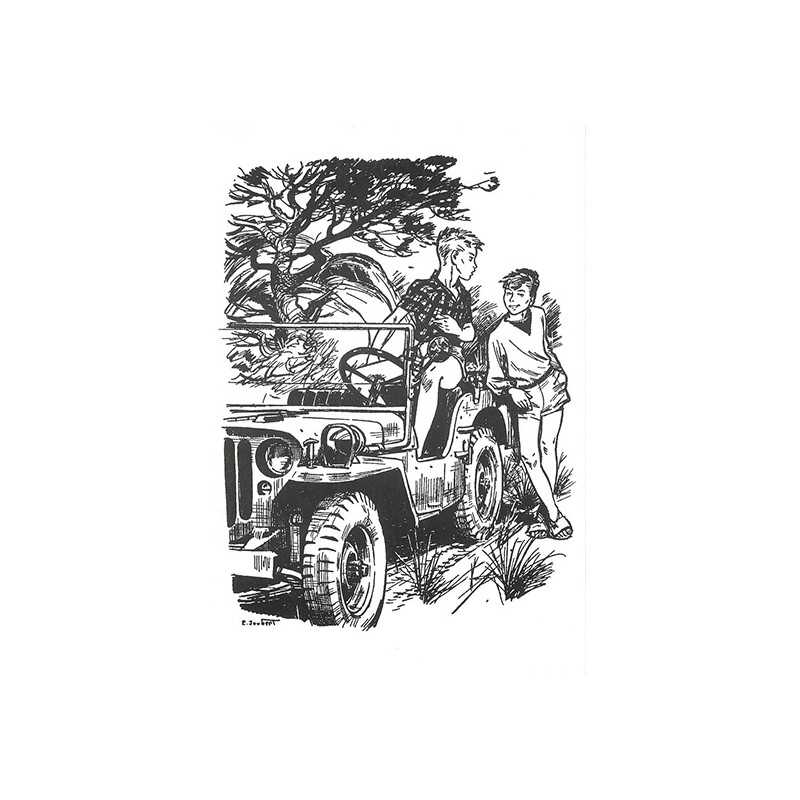 CP - Crozaguil - sur la Jeep