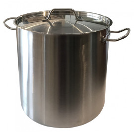 Gamelle inox 24 litres - Gamelle scoute pour feu de bois