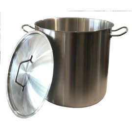 Gamelle inox 24 litres - Gamelle scoute pour feu de bois