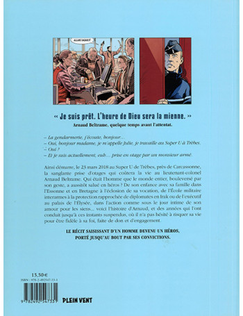 Arnaud Beltrame - BD