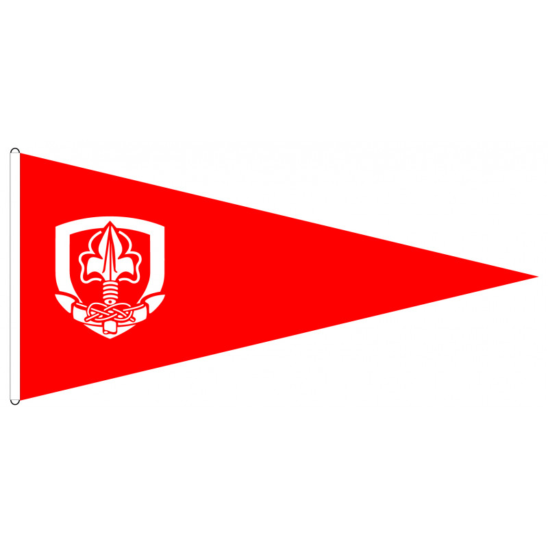 Flamme de camp rouge ENF