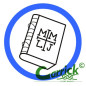Badge scout - serviteur de la liturgie