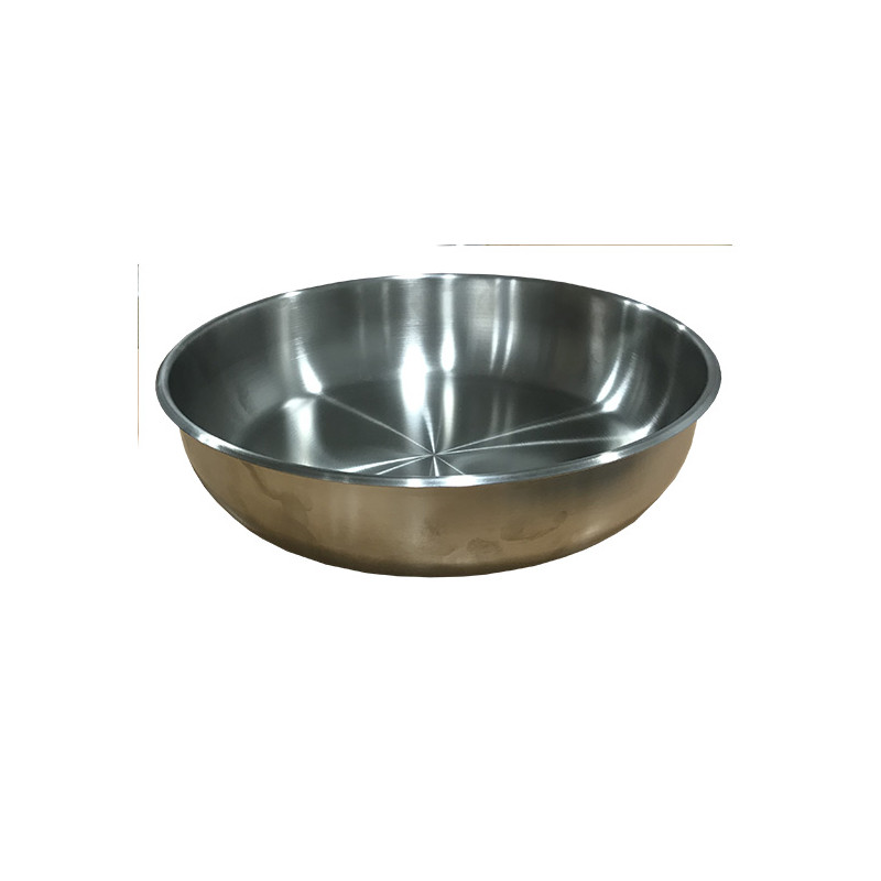 Poêle inox - 28 cm