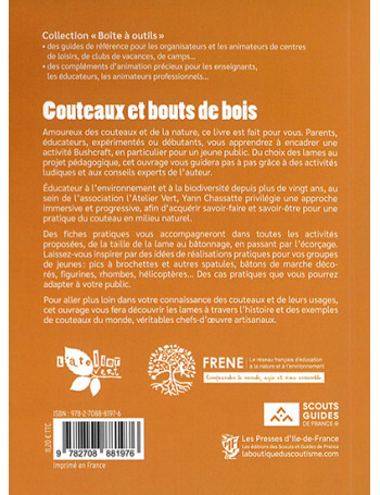 Couteaux et bouts de bois