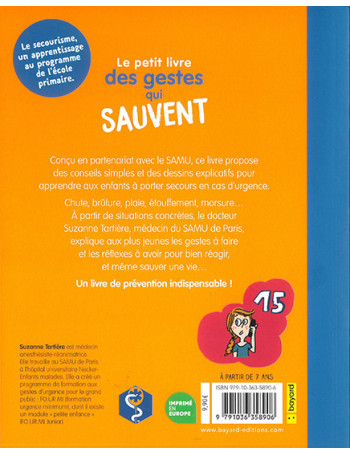 Le petit livre des gestes qui sauvent