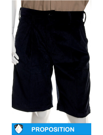 Culotte velours marine - CARRICK France