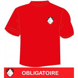 Tshirt sport rouge - La Baffe