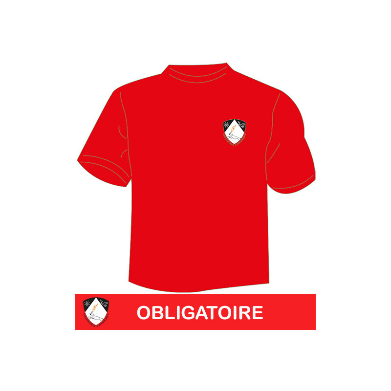 Tshirt sport rouge - La Baffe Tshirt sport rouge - La Baffe