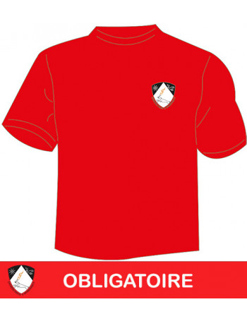 Tshirt sport rouge - La Baffe