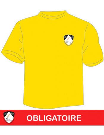 Tshirt sport jaune - La Baffe