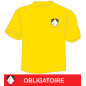 Tshirt sport jaune - La Baffe Tshirt sport jaune - La Baffe