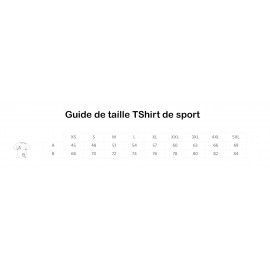 Tshirt sport jaune - La Baffe