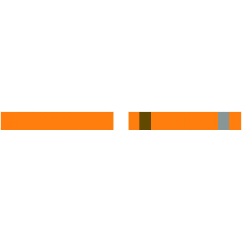 Barrette de fonction - groupe - orange Barrette de fonction - groupe - orange