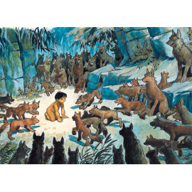 CP - L'accueil de Mowgli au Rocher du conseil - CARRICK France