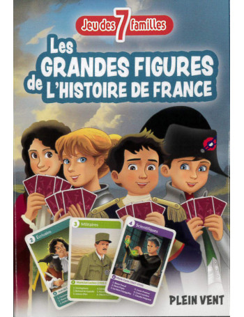 7 familles - grandes figures de l'histoire de France - CARRICK France SAS