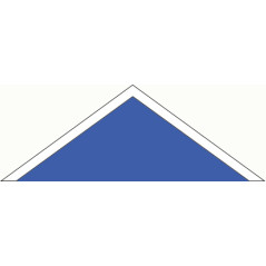 Foulard fond BLEU ROI - CARRICK France