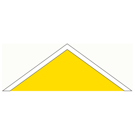 Foulard fond JAUNE - CARRICK France