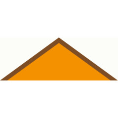 Foulard fond ORANGE
