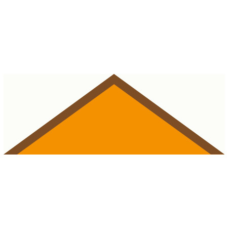 Foulard fond ORANGE